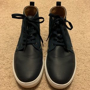 Navy Chukka Sneakers. The Gap. Size 13.